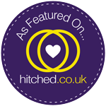 As featured on  Hitched.co.uk