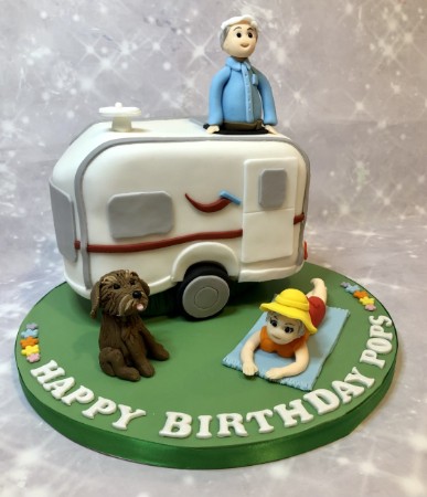 Caravaning cake Caravaning cake