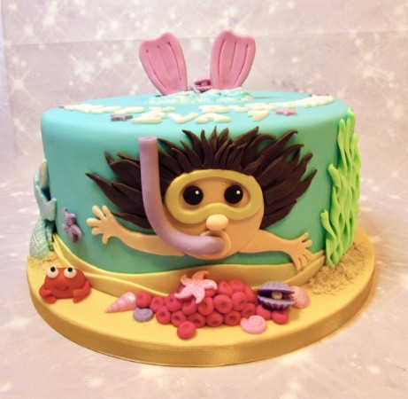 Snorkelling cake Snorkelling cake