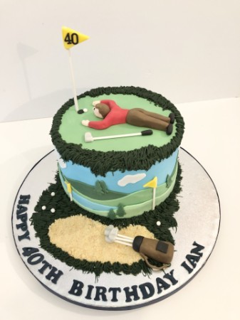 Golf cake