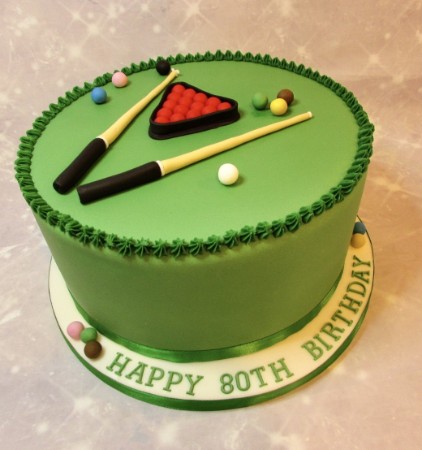 Snooker cake