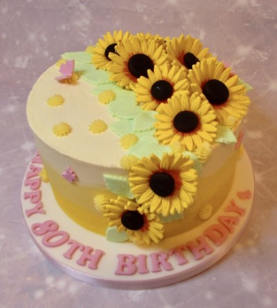 Sunflower cake Sunflower cake
