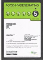 Hygiene rating 5