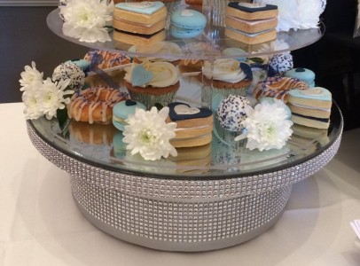 diamante cake stand