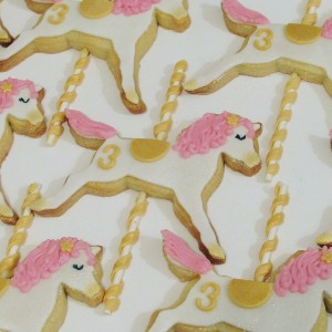 Carousel horse cookies Carousel horse cookies