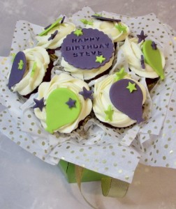 Birthday cupcake bouquet Birthday cupcake bouquet