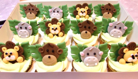 Safari cupcakes Safari cupcakes