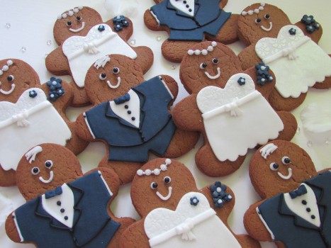 Gingerbread wedding favours Gingerbread wedding favours