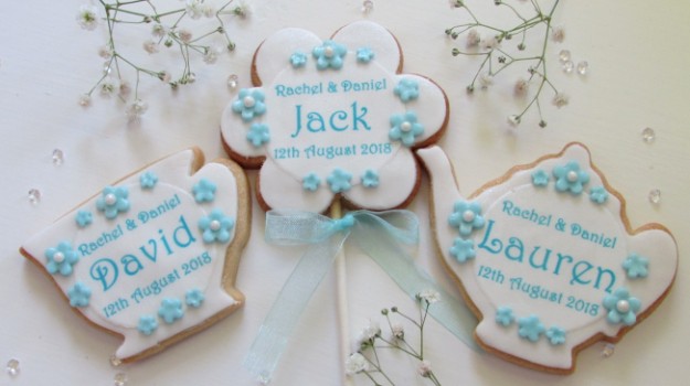 Edible cookie place cards Edible cookie place cards