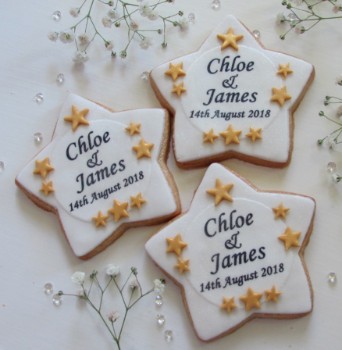 Edible ink printed wedding favours Edible ink printed wedding favours