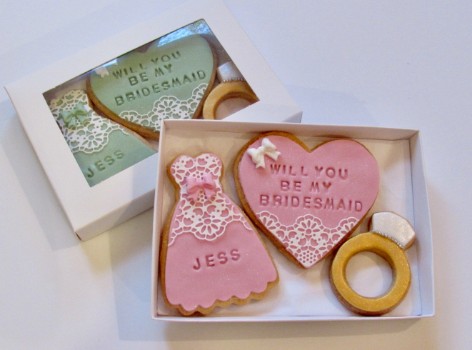 Will you be my bridesmaid cookies Will you be my bridesmaid cookies