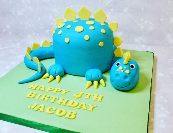 Dinosaur cake Dinosaur cake