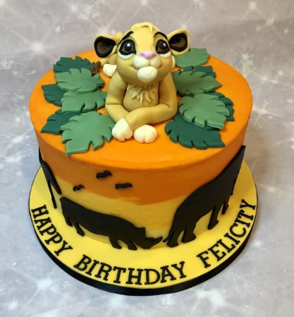 Lion King cake