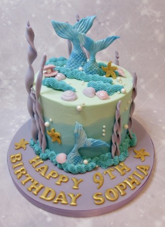 Mermaid cake