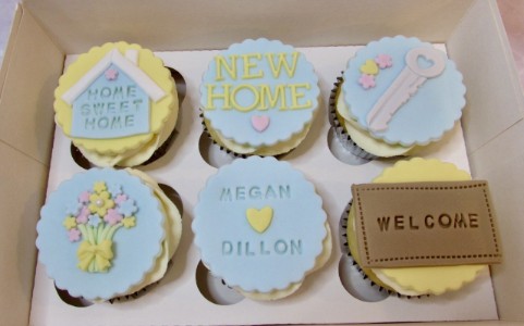 New Home cupcakes New Home cupcakes